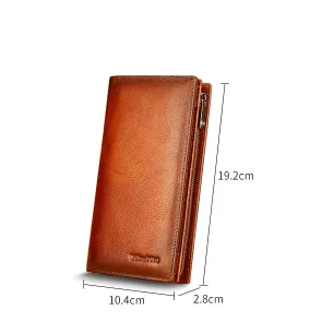 CORE CARRY MEN’S YELLOW BROWN WALLET